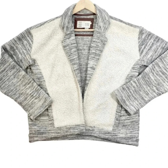NWOT Anthropologie x Saturday Sunday Moelleux Open Front Cardigan Jacket - Picture 3 of 6